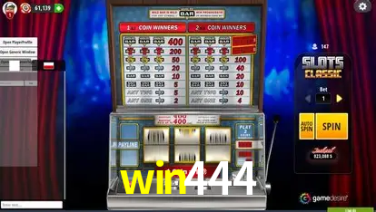 Descubra a Magia dos Jogos de Arcade no win444